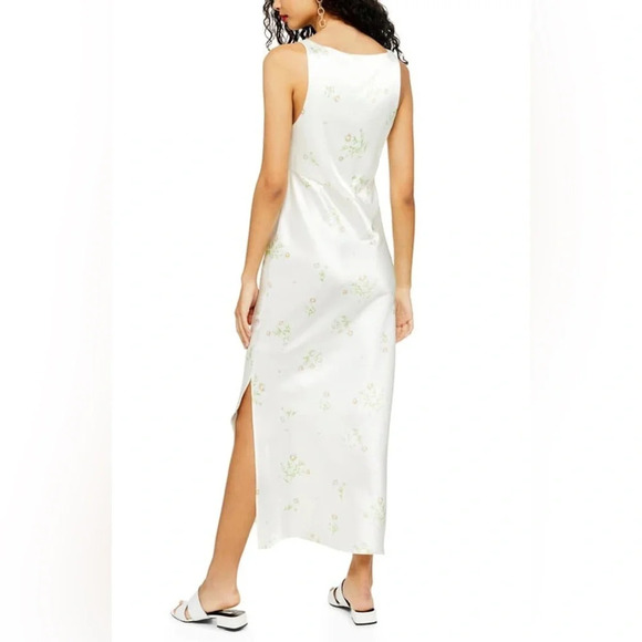 NWT Topshop Daisy Print Midi Slipdress - Picture 3 of 9